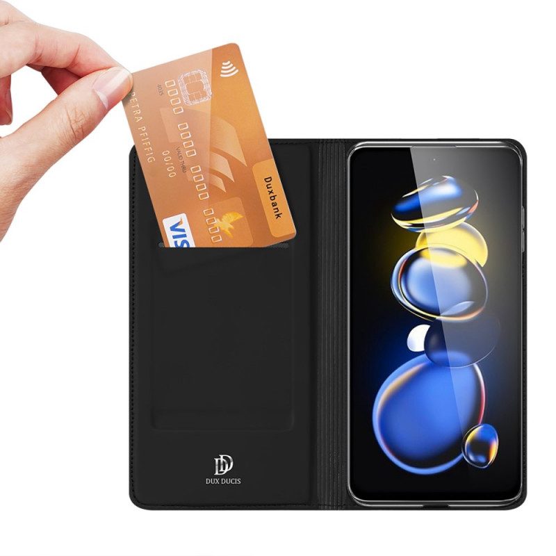 Schutzhülle Für Poco X4 GT Flip Case Skin-pro-serie Dux Ducis