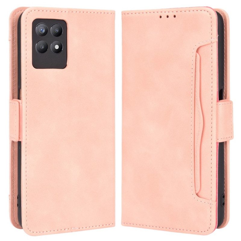 Flip Case Für Realme 8i Multi-card Premier Class