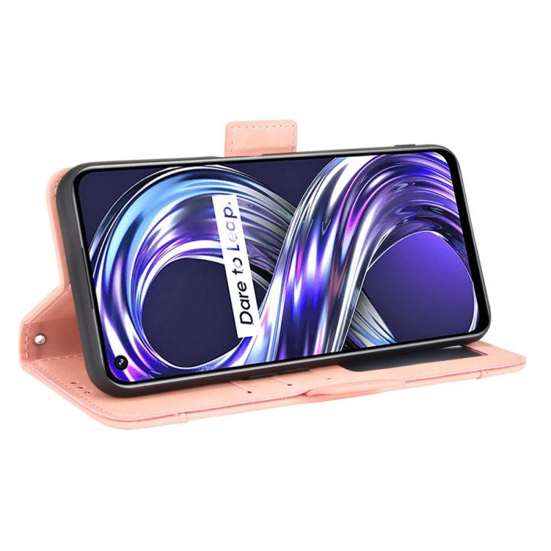 Flip Case Für Realme 8i Multi-card Premier Class