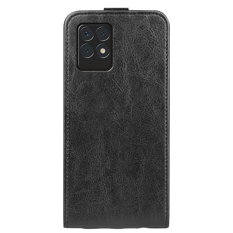 Lederhüllen Für Realme 8i Flip Case Faltendes Retro