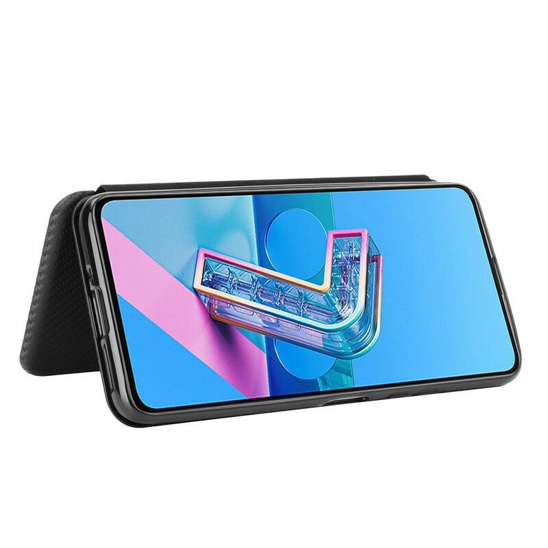 Schutzhülle Für Asus Zenfone 7 / 7 Pro Flip Case Silikonkohlenstoff