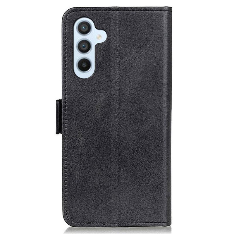 Flip Case Für Samsung Galaxy A34 5G Doppelter Verschluss