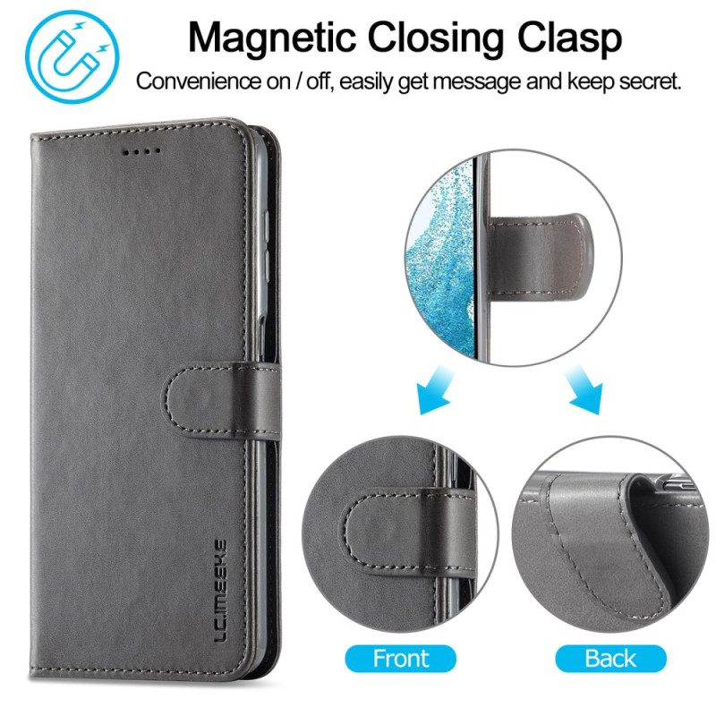 Flip Case Für Samsung Galaxy A34 5G Lc.imeeke