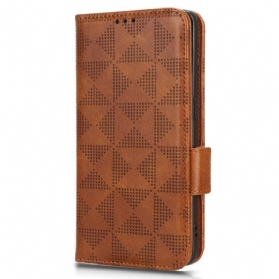 Flip Case Für Samsung Galaxy A34 5G Retro-lederstil