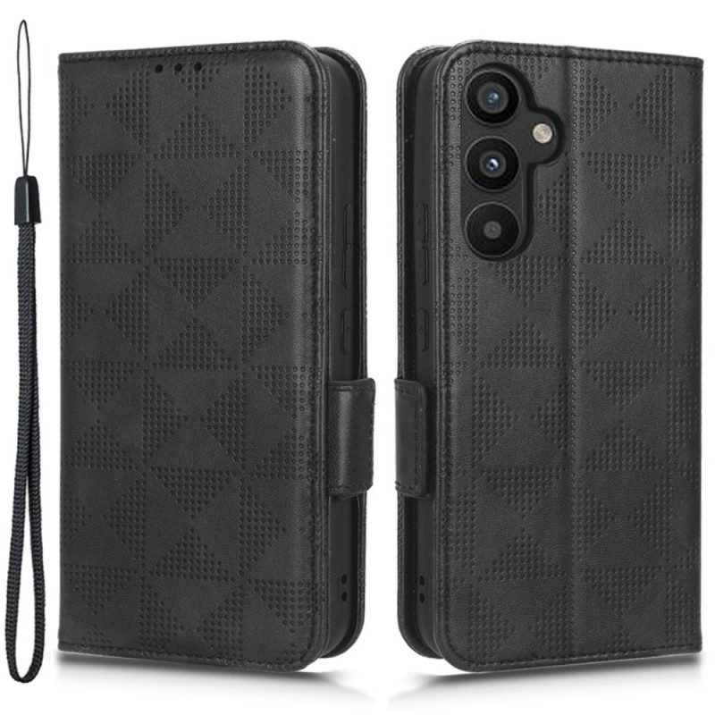 Flip Case Für Samsung Galaxy A34 5G Retro-lederstil