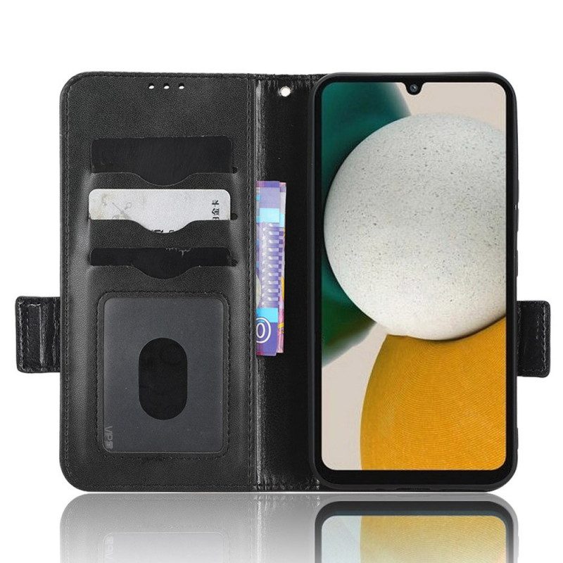 Flip Case Für Samsung Galaxy A34 5G Retro-lederstil