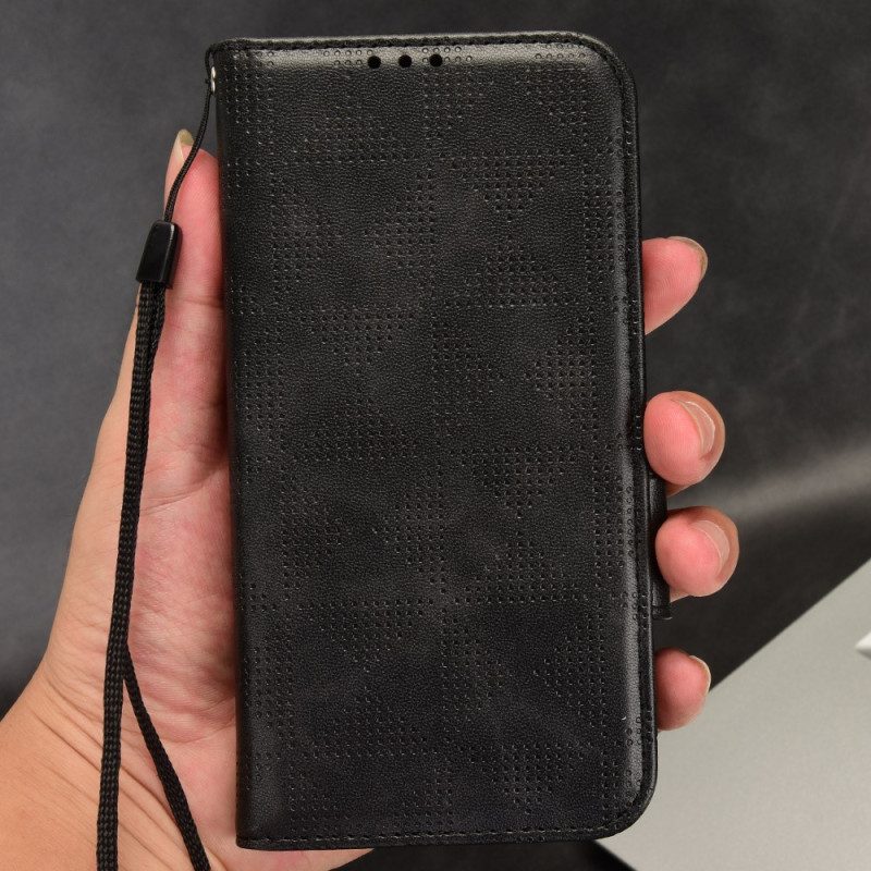 Flip Case Für Samsung Galaxy A34 5G Retro-lederstil