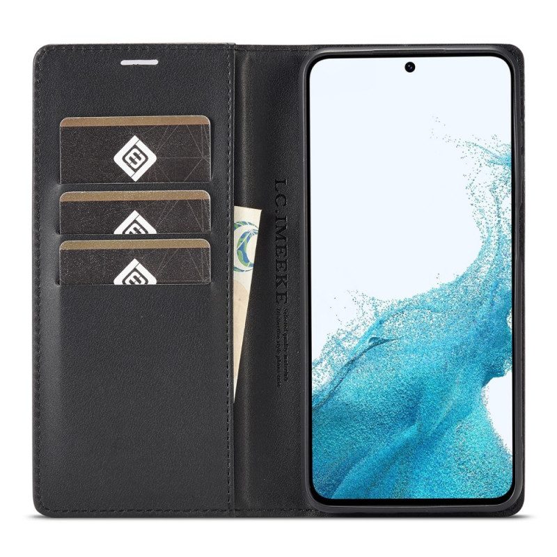 Schutzhülle Für Samsung Galaxy A34 5G Flip Case Kohlefaser Lc.imeeke