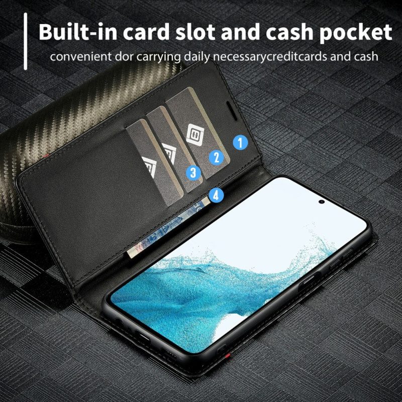 Schutzhülle Für Samsung Galaxy A34 5G Flip Case Kohlefaser Lc.imeeke