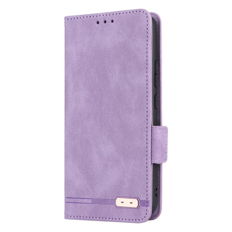 Schutzhülle Für Samsung Galaxy A34 5G Flip Case Vintage-design