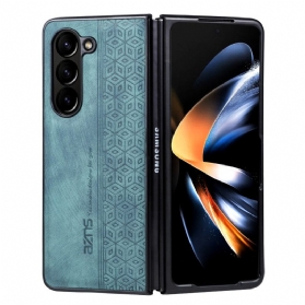 Hülle Für Samsung Galaxy Z Fold 5 Kunstleder Azns