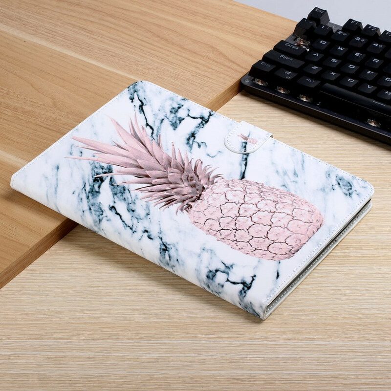 Flip Case Für Samsung Galaxy Tab S8 Plus / Tab S7 Plus Ananas