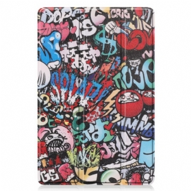 Schutzhülle Für Samsung Galaxy Tab S8 Plus / Tab S7 Plus Graffiti-stifthalter