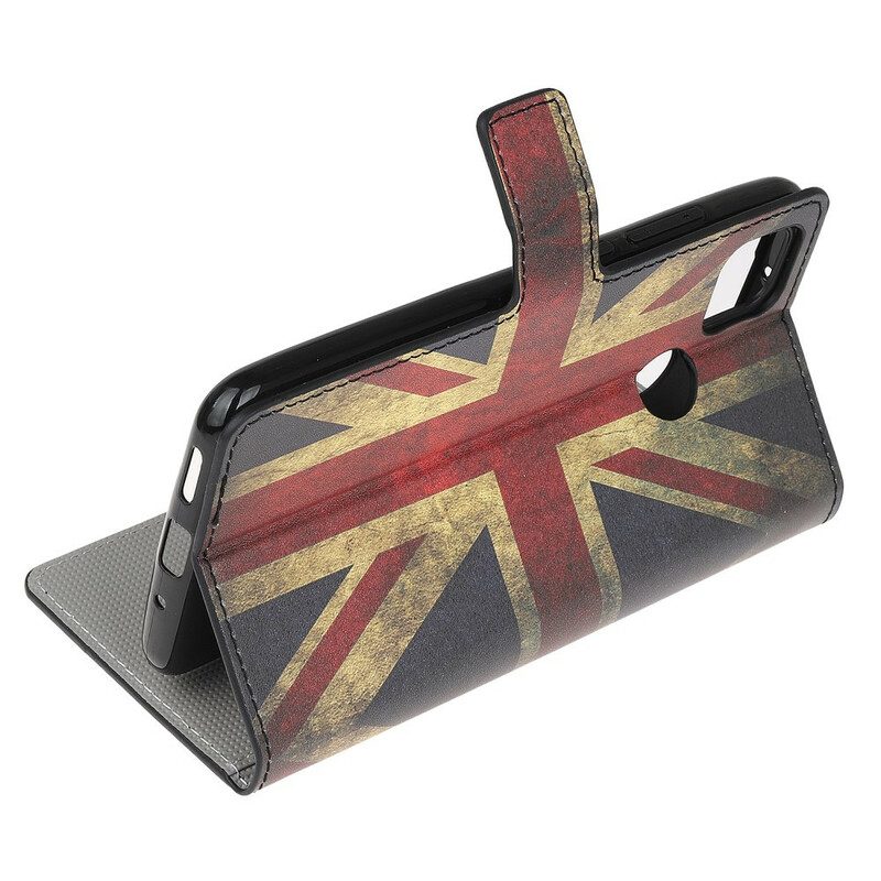 Flip Case Für Xiaomi Redmi 9C England-flagge