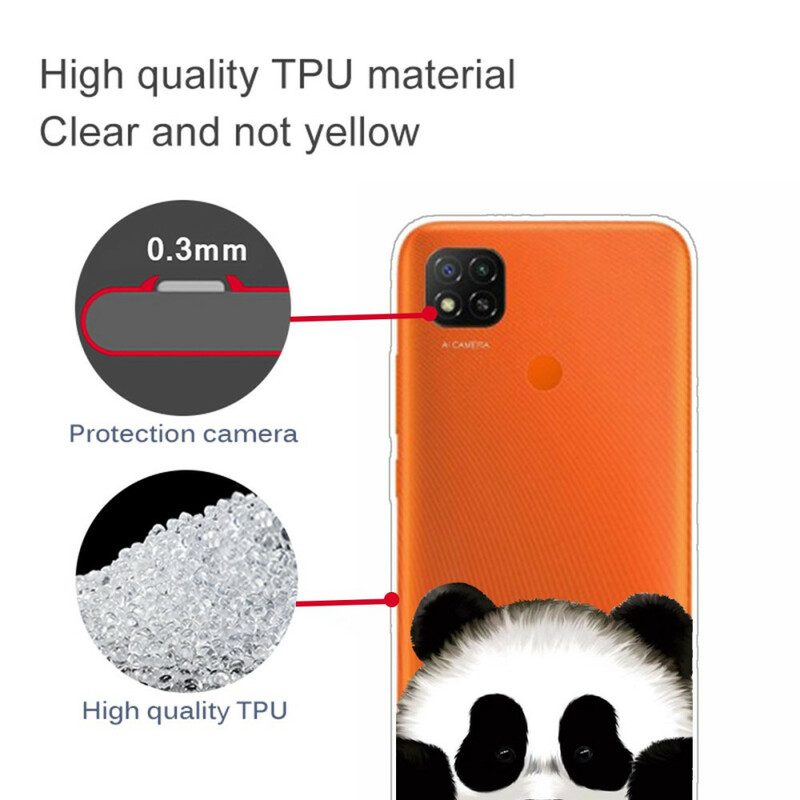 Handyhülle Für Xiaomi Redmi 9C Nahtloser Panda