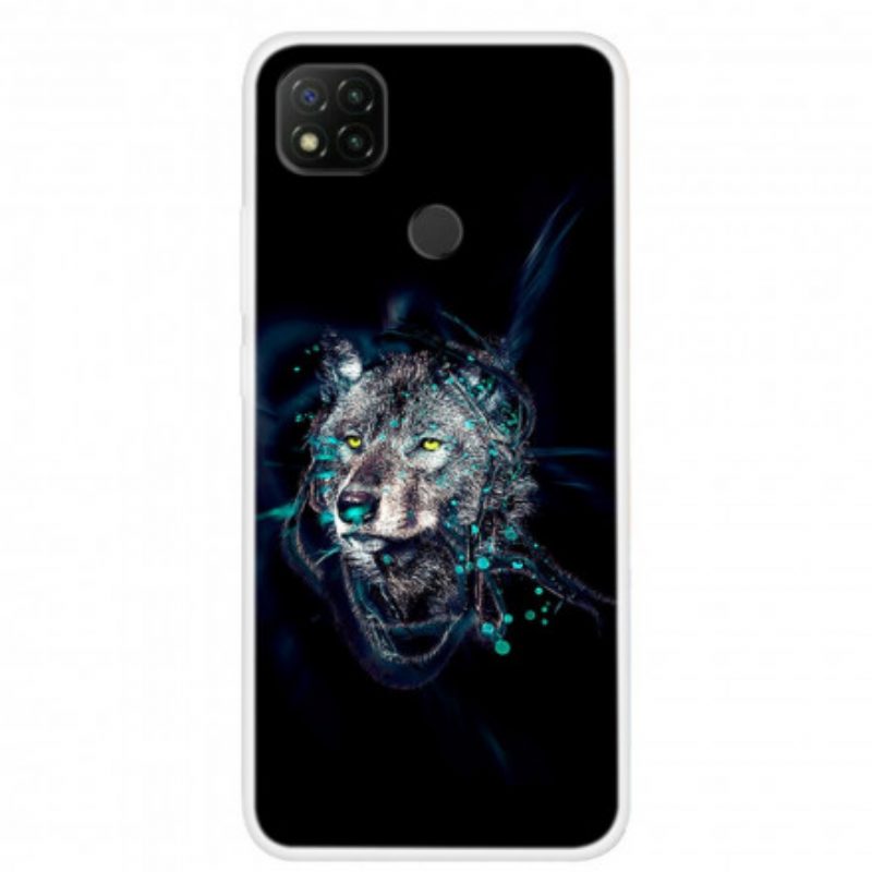 Handyhülle Für Xiaomi Redmi 9C Wolf