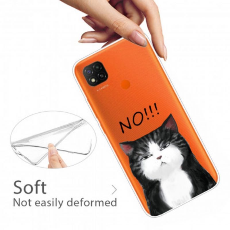 Hülle Für Xiaomi Redmi 9C Die Katze. Die Nein Sagt