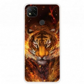 Hülle Für Xiaomi Redmi 9C Feuertiger