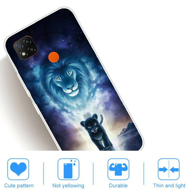 Hülle Für Xiaomi Redmi 9C Löwenjunges