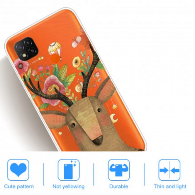 Hülle Für Xiaomi Redmi 9C Stammeshirsch