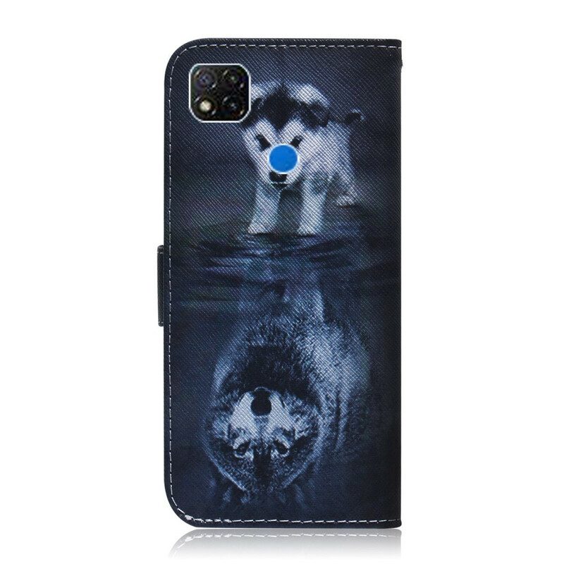 Lederhüllen Für Xiaomi Redmi 9C Ernesto Der Wolf