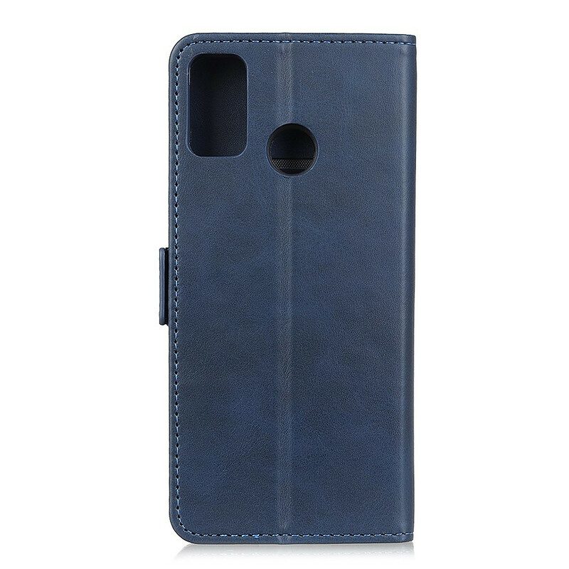 Lederhüllen Für Xiaomi Redmi 9C Flip Case Doppelte Klappe