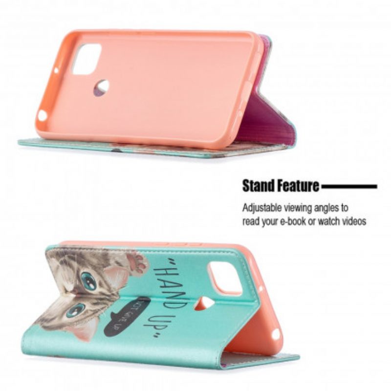 Schutzhülle Für Xiaomi Redmi 9C Flip Case Hand-up