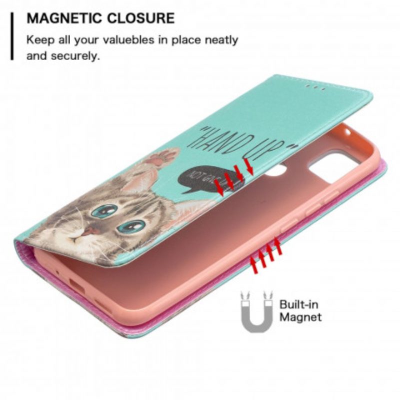 Schutzhülle Für Xiaomi Redmi 9C Flip Case Hand-up