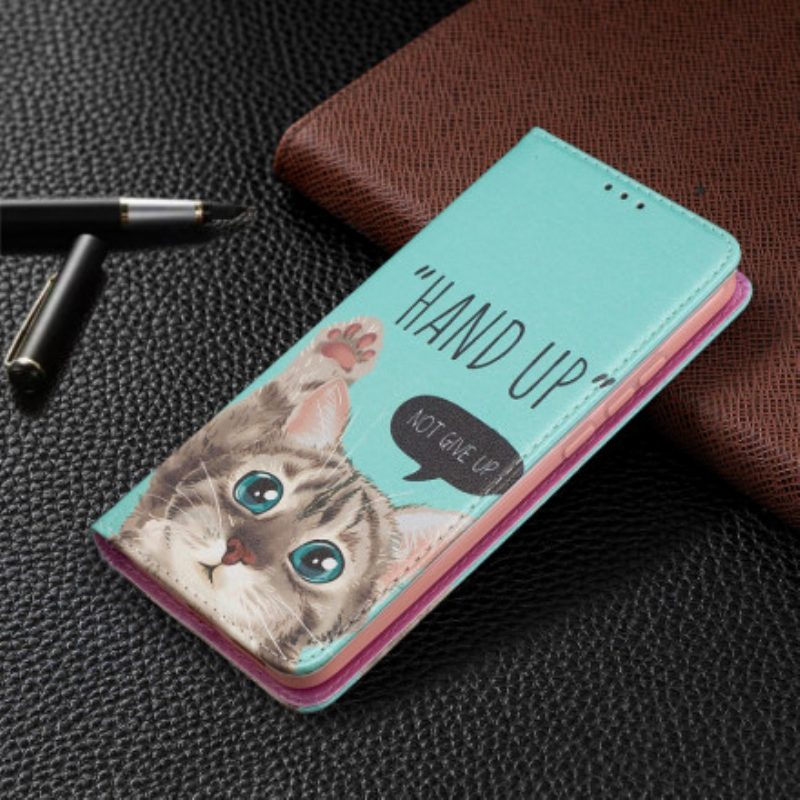 Schutzhülle Für Xiaomi Redmi 9C Flip Case Hand-up