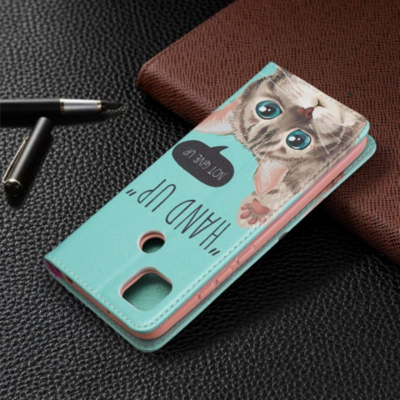 Schutzhülle Für Xiaomi Redmi 9C Flip Case Hand-up