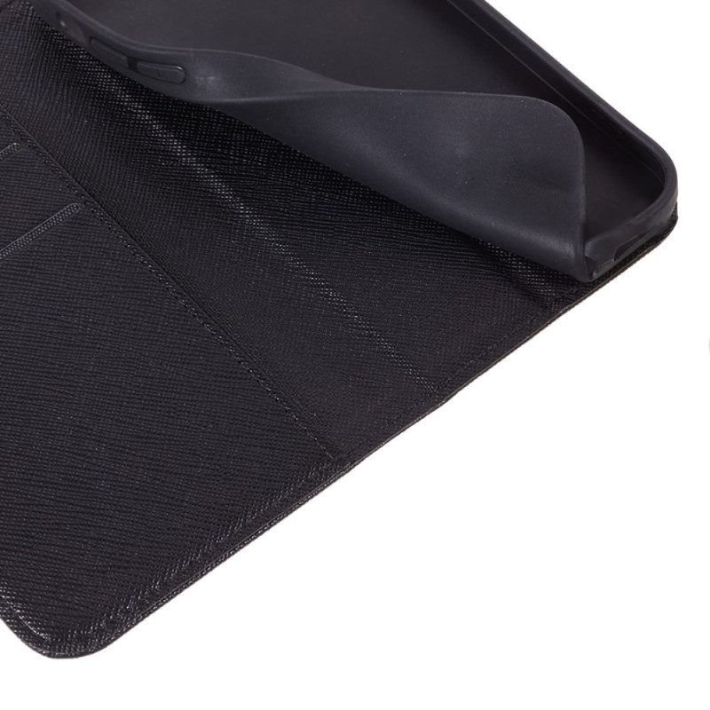 Flip Case Für Realme 12 Pro / 12 Pro Plus Kreuztextur