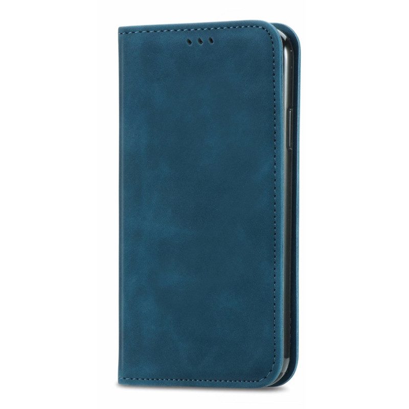 Flip Case Für Realme 12 Pro / 12 Pro Plus Wildledereffekt