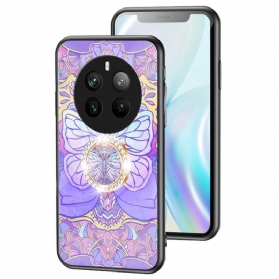 Hülle Realme 12 Pro / 12 Pro Plus Handyhülle Butterfly-serie Mit Ringhalterung Aus Gehärtetem Glas