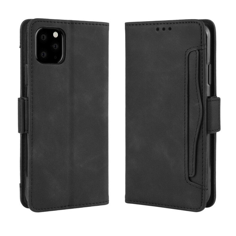 Flip Case Für iPhone 11 Pro Max Multi-card Premier Class