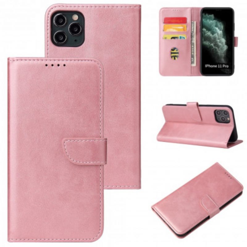 Flip Case Für iPhone 11 Pro Max Vintage-lederstil