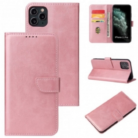 Flip Case Für iPhone 11 Pro Max Vintage-lederstil