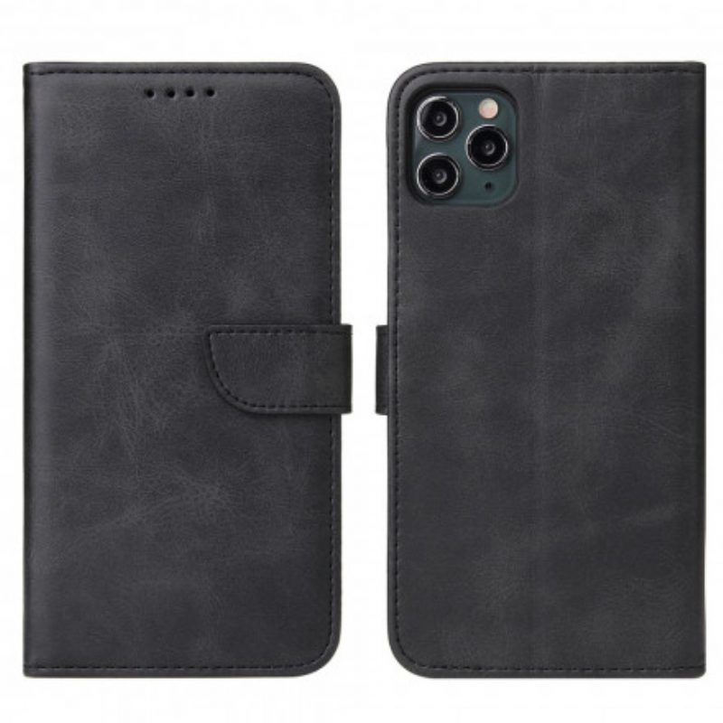 Flip Case Für iPhone 11 Pro Max Vintage-lederstil