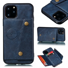 Hülle Für iPhone 11 Pro Max Geldbörse Snap-wallet