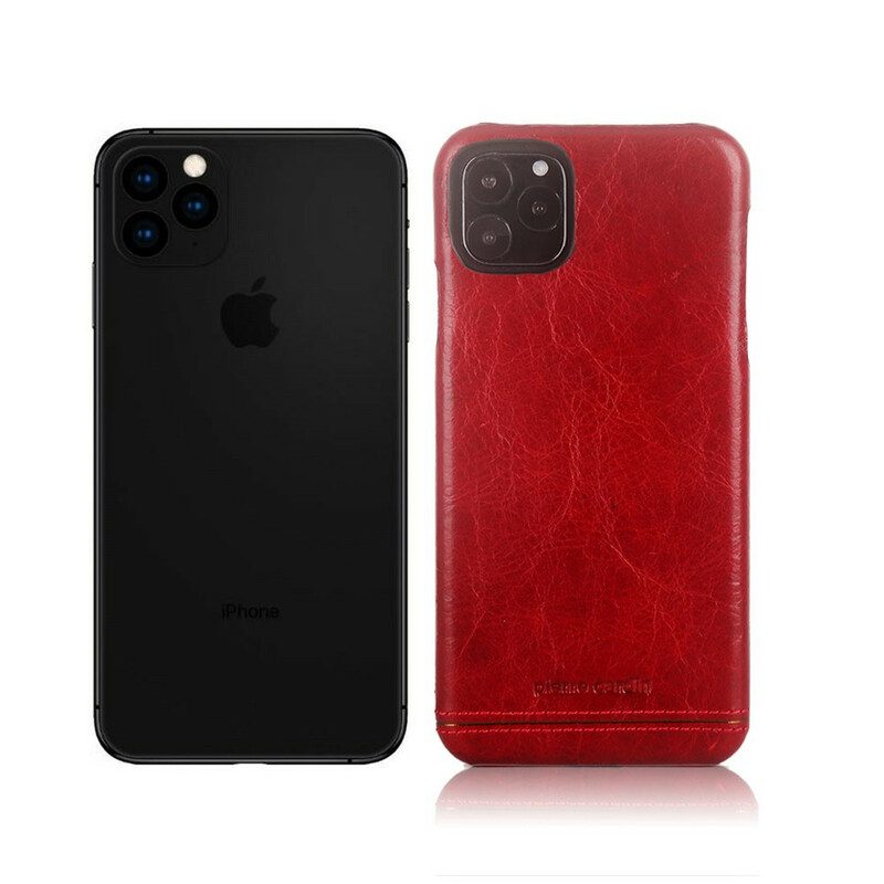 Hülle Für iPhone 11 Pro Max Pierre Cardin Echtes Leder