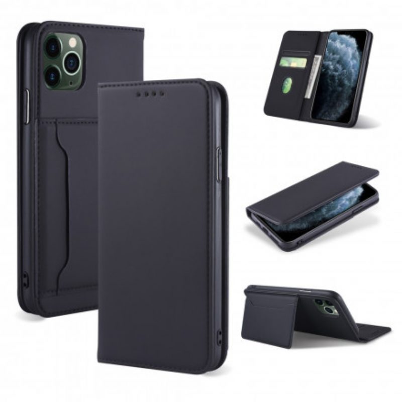 Schutzhülle Für iPhone 11 Pro Max Flip Case Kartenhalterständer