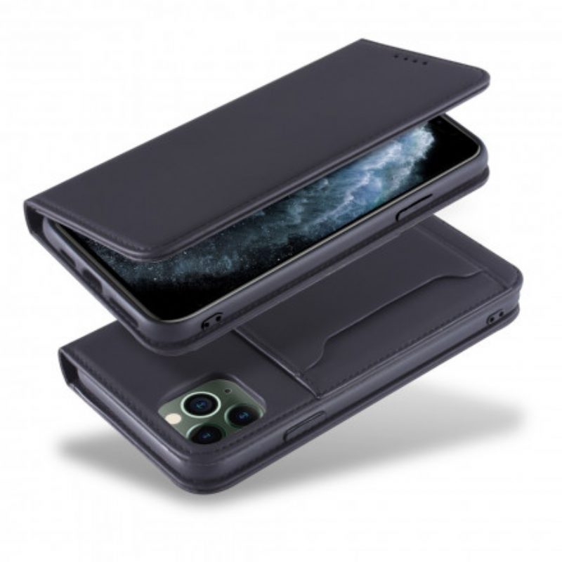 Schutzhülle Für iPhone 11 Pro Max Flip Case Kartenhalterständer