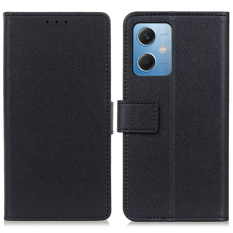 Flip Case Für Xiaomi Redmi Note 12 5G Klassisch