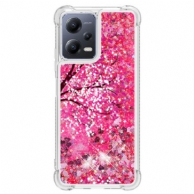 Handyhülle Für Xiaomi Redmi Note 12 5G Glitzerbaum