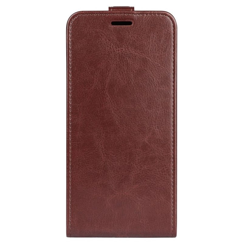 Lederhüllen Für Xiaomi Redmi Note 12 5G Flip Case Vertikale Klappe