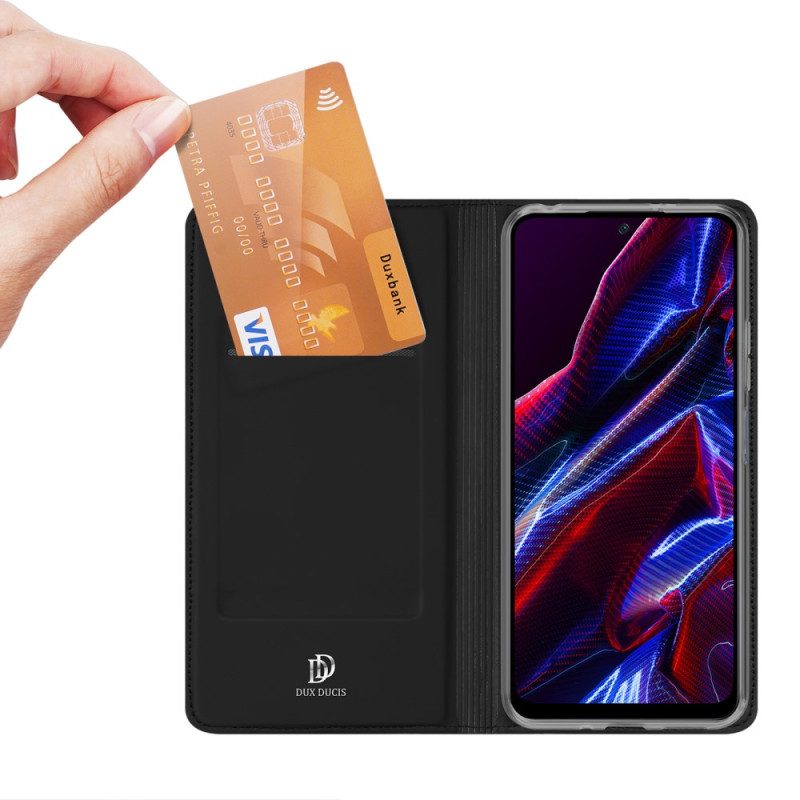 Schutzhülle Für Xiaomi Redmi Note 12 5G Flip Case Skin-pro-serie Dux Ducis