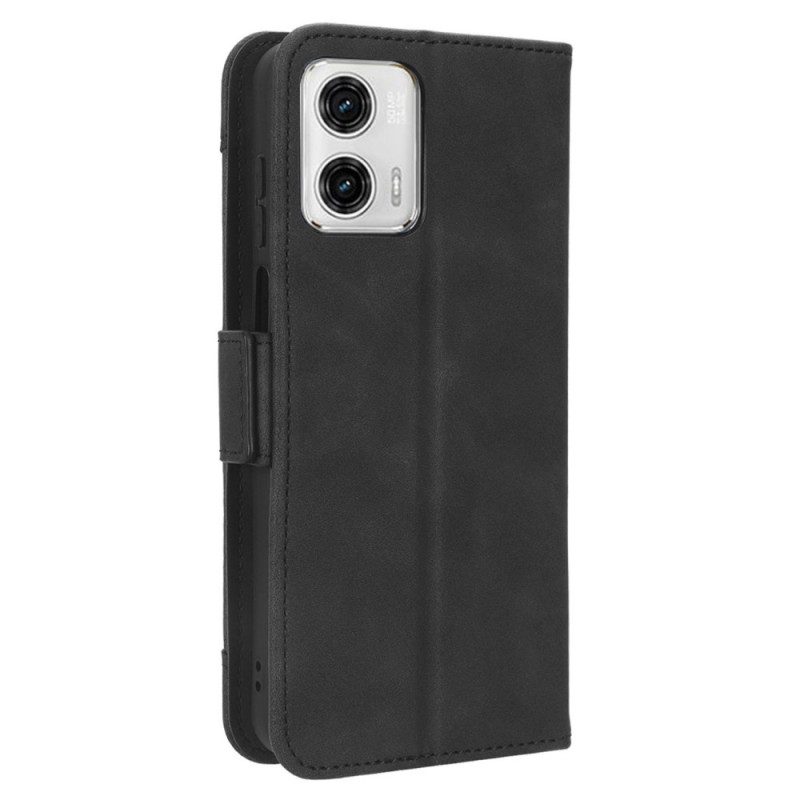 Flip Case Für Moto G73 5G Multi-karten