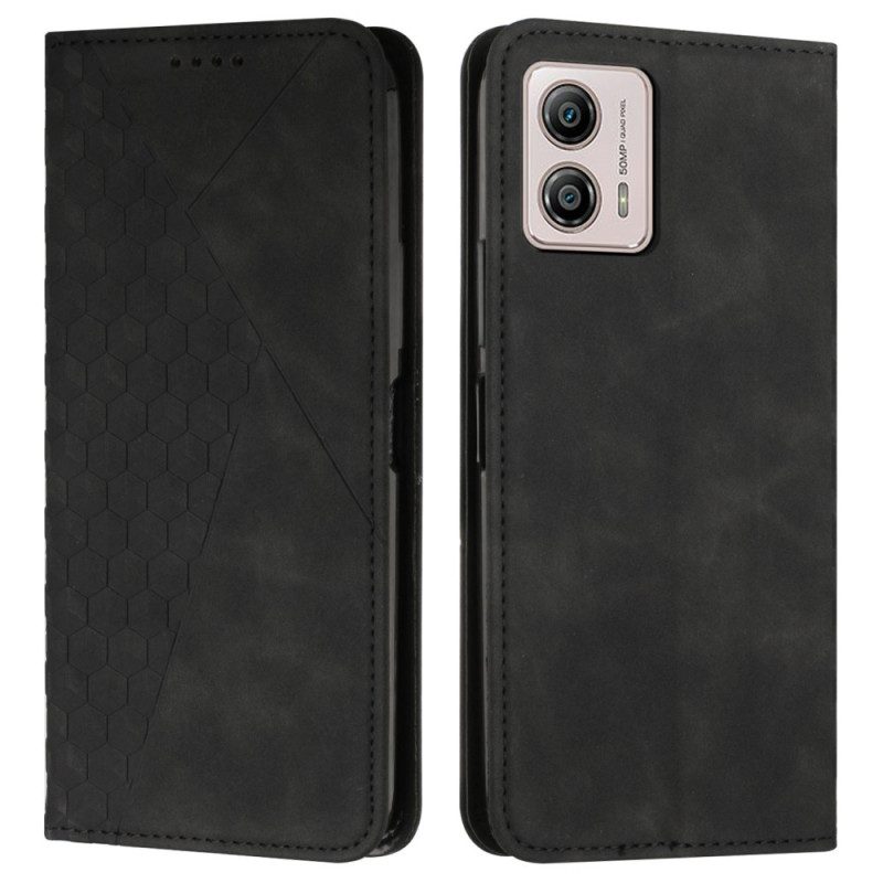 Schutzhülle Für Moto G73 5G Flip Case Lederstil Mit 3 Kartenhaltern