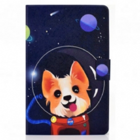 Flip Case Für Huawei MatePad New Weltraumhund