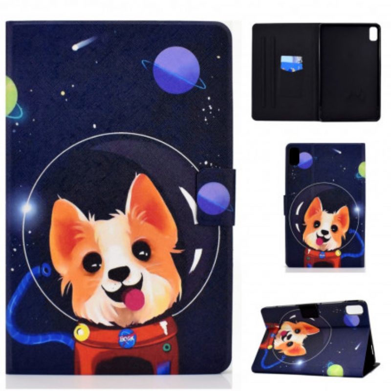 Flip Case Für Huawei MatePad New Weltraumhund