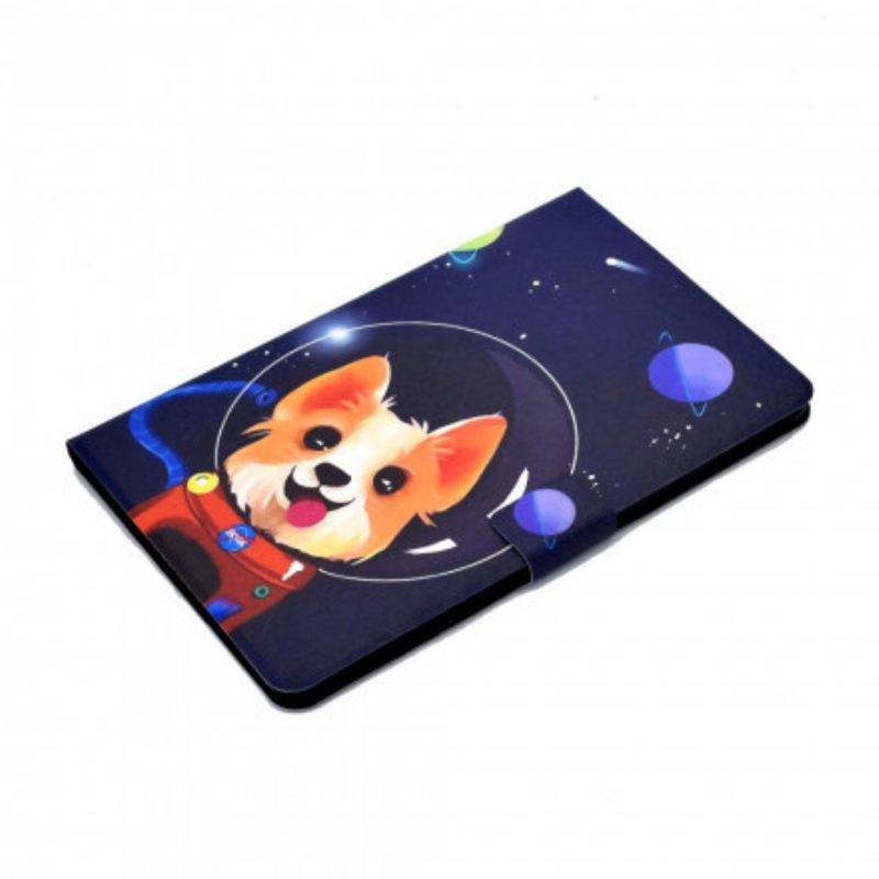 Flip Case Für Huawei MatePad New Weltraumhund